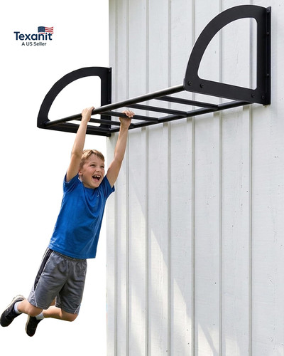 Kids indoor monkey bars - bars, wall