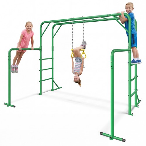 Monkey bars metal - monkey, with