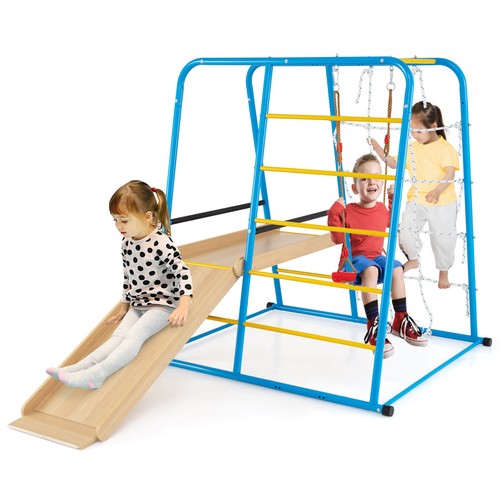 Indoor jungle gym with - 6-in-1,