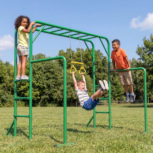 Monkey bar set climbing frame - monkey,